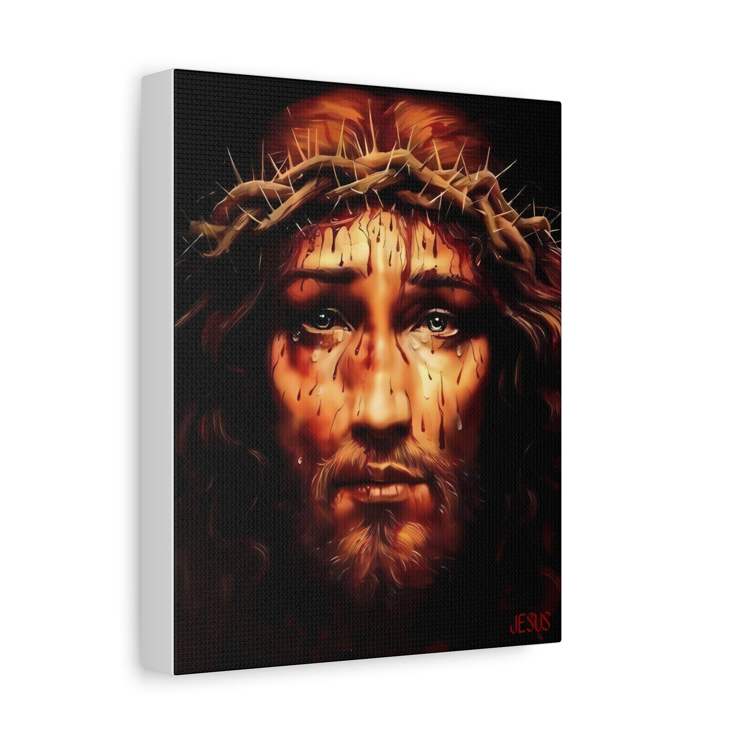 Most Precious Blood of Jesus Christ Canvas | Passion | Calvary | Holy Face | Our Father | Honor | Glory | Praise | Blessed Virgin Mary