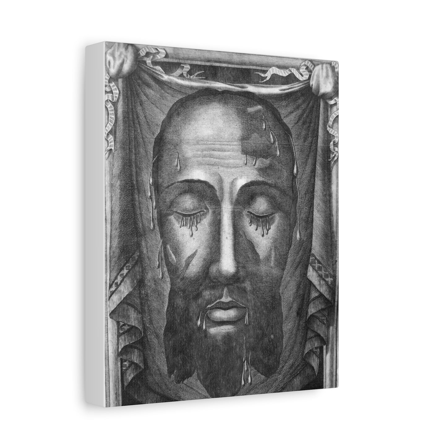 Holy Face of Jesus Canvas | Passion | Calvary | Holy Face | Our Father | Honor | Glory | Praise | Blessed Virgin Mary | Veronica Vail