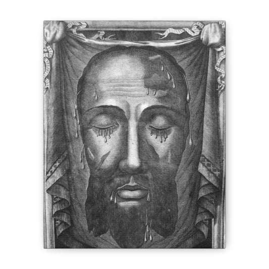 Holy Face of Jesus Canvas | Passion | Calvary | Holy Face | Our Father | Honor | Glory | Praise | Blessed Virgin Mary | Veronica Vail